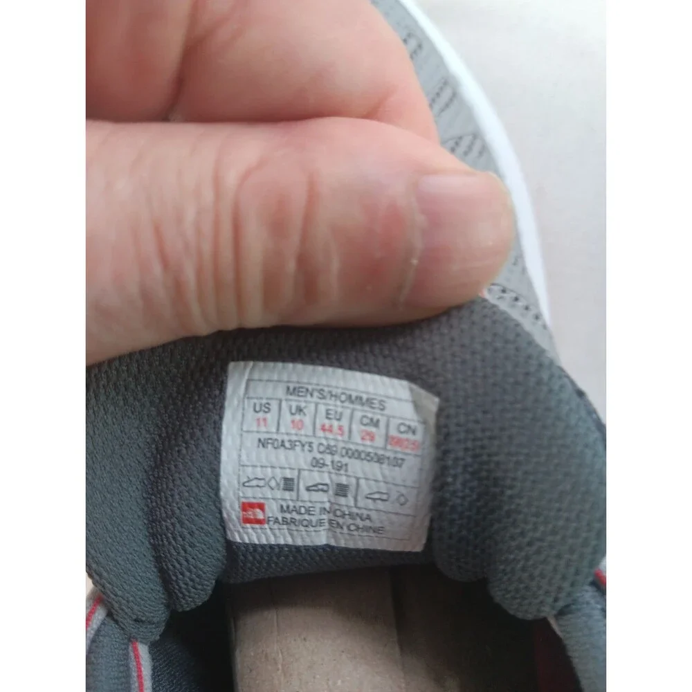 The North Face Ampezzo Shoes Men's Size 11 Meld Grey/ Bony Grey New